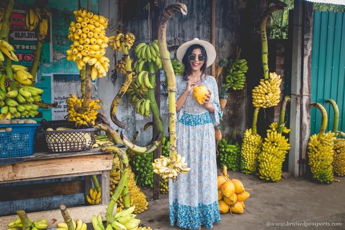 Bustling Local Markets & King Coconut Stops